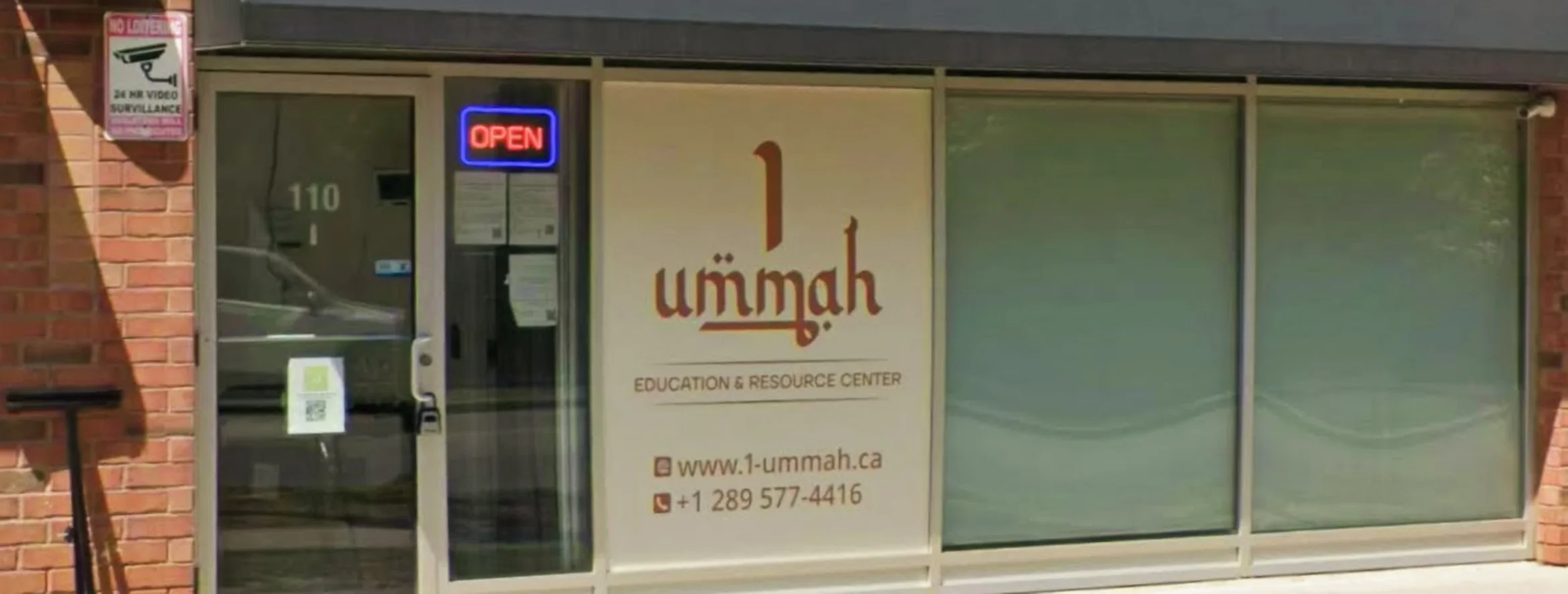 Exterior view of Masjid Ummah Markham building